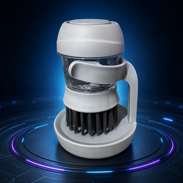 Cepillo con adición automática de líquido