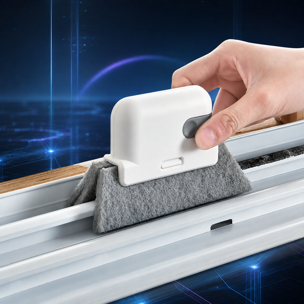 Cepillo de Limpieza para Puertas y Ventanas