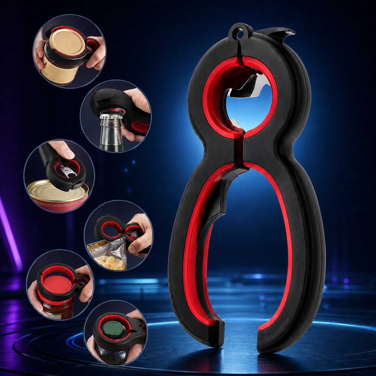 abrelatas multifunction 6 en 1