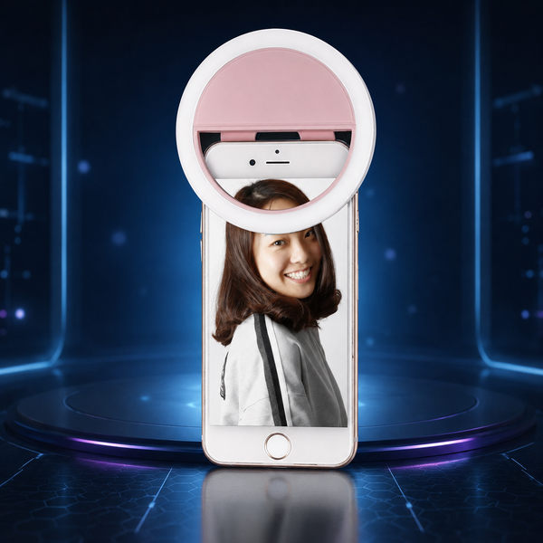 luz blanca portátil para tomar las mejores selfies