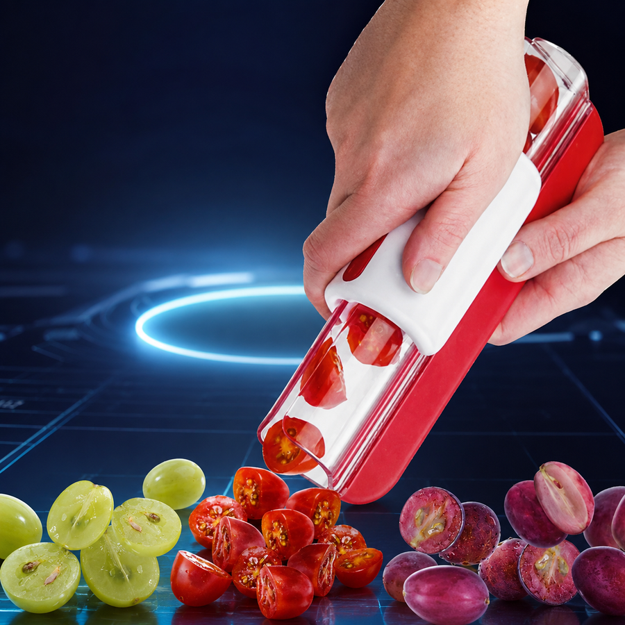 Cortador multifuncional para tomates, frutas y verduras