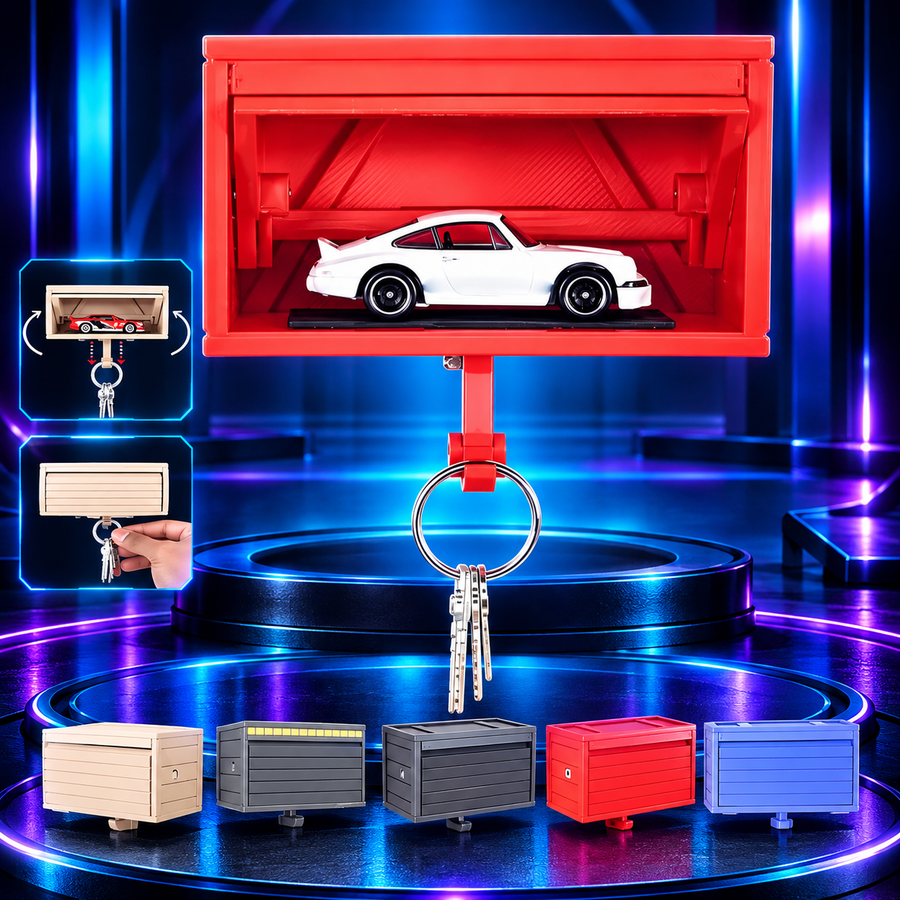 Portallaves Garage Para Carro Juguete