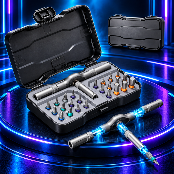Kit Destornillador Magnetico 24 pcs