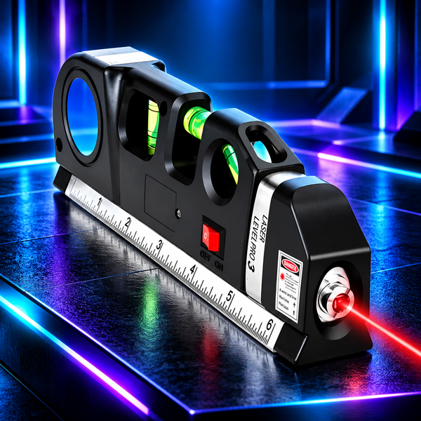 Nivelador Laser profesional con cinta métrica