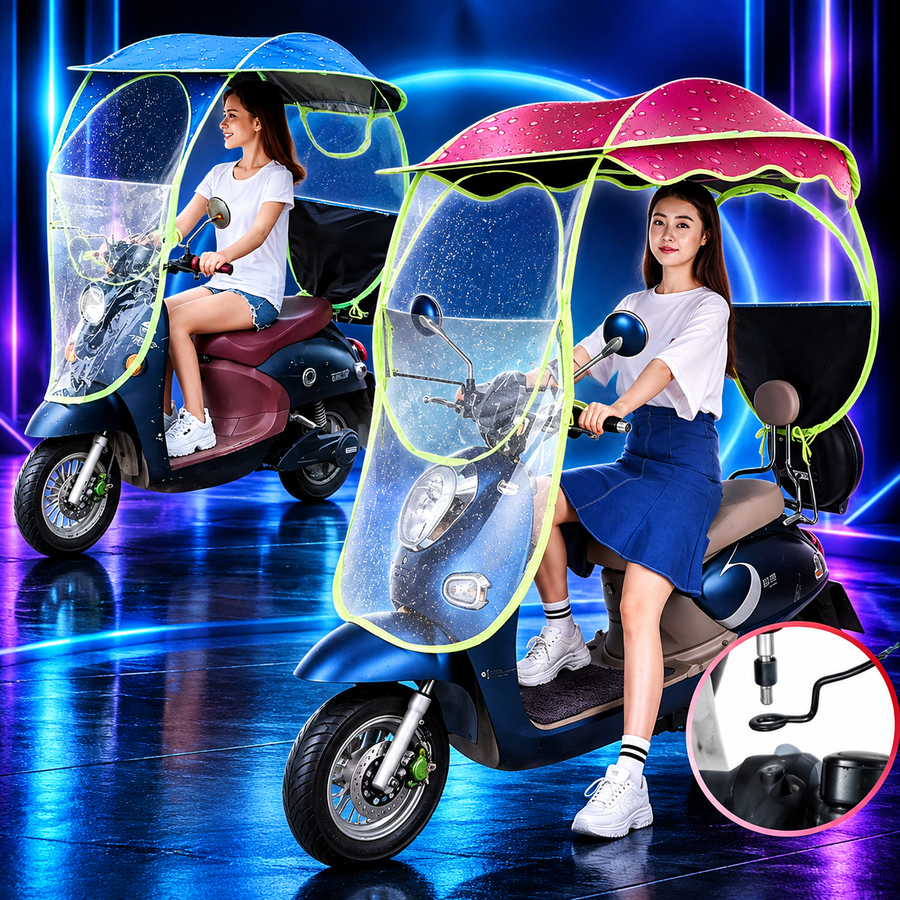 Toldo Cubresol De Moto Impermeable