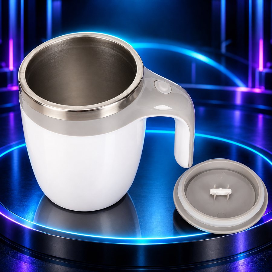 Taza De Cafe Automática Con Agitacion