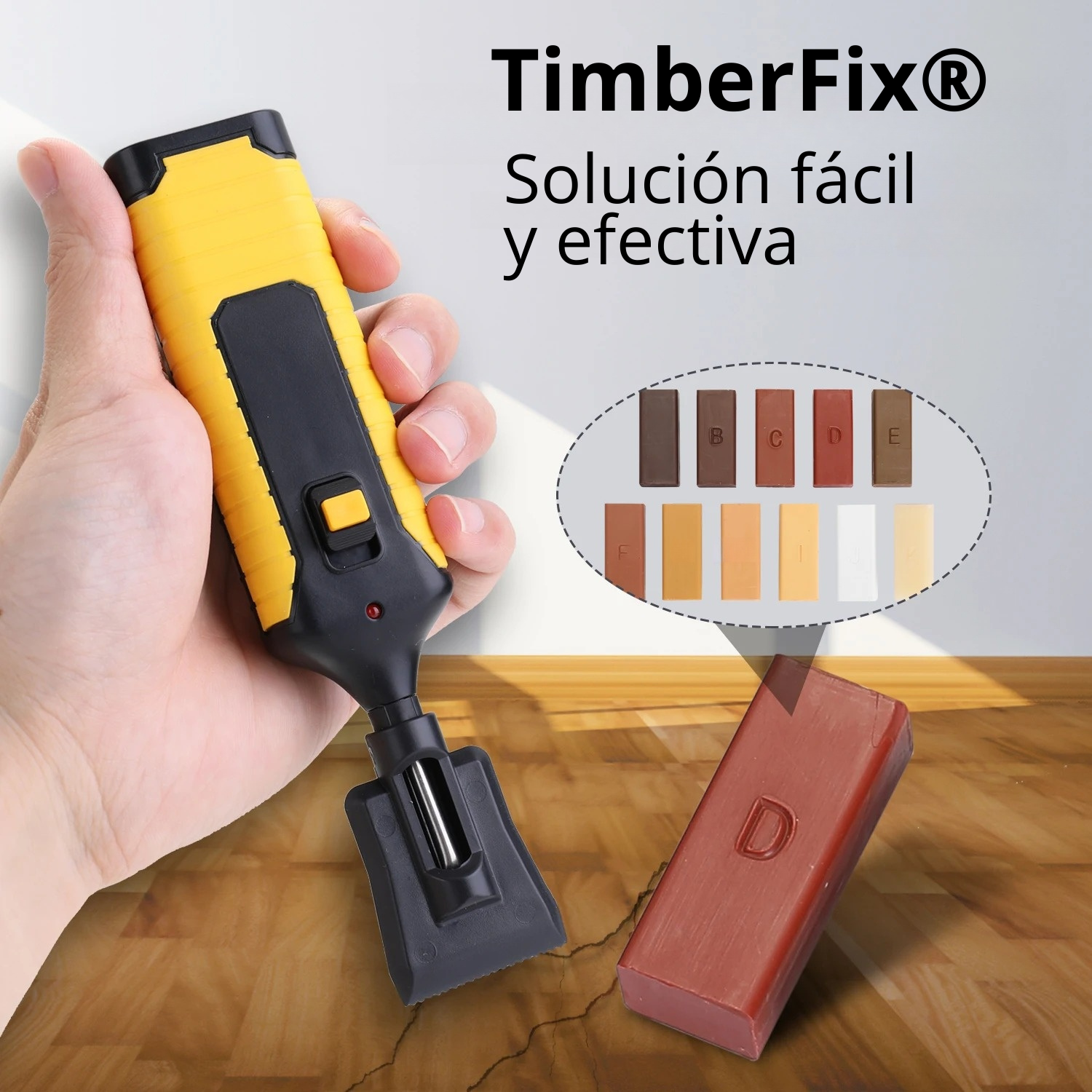 TimberFix® Repara y Restaura en Segundos